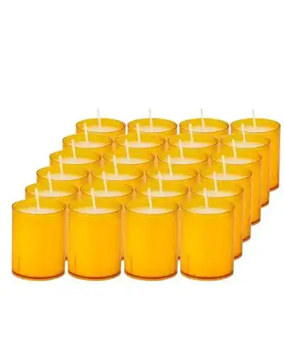 Teelicht Sovie Candles Refill Kerzen Orange 24 Stück