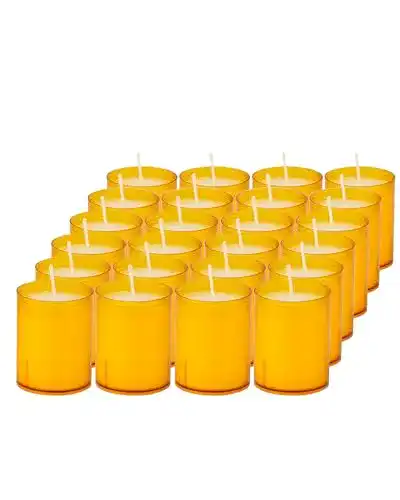 Teelicht Sovie Candles Refill Kerzen Orange 24 Stück