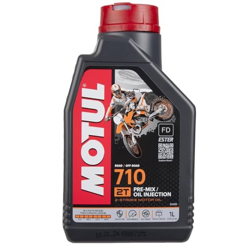 Vollsynthetisches 2-Takt-Öl Motul 104034 710 2T, 1 Liter
