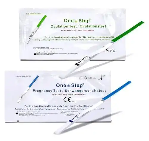 Ovulationstest One+Step Kombipaket für präzise Fruchtbarkeitsüberwachung