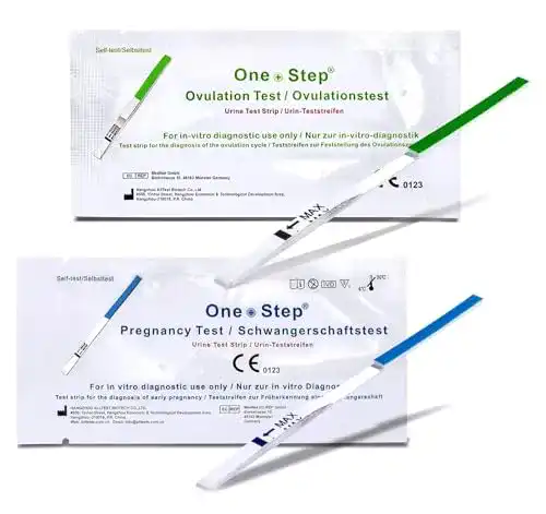 Ovulationstest One+Step Kombipaket für präzise Fruchtbarkeitsüberwachung