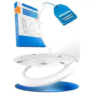 WC-Sitz mit Absenkautomatik aus Duroplast von Lobenswerk