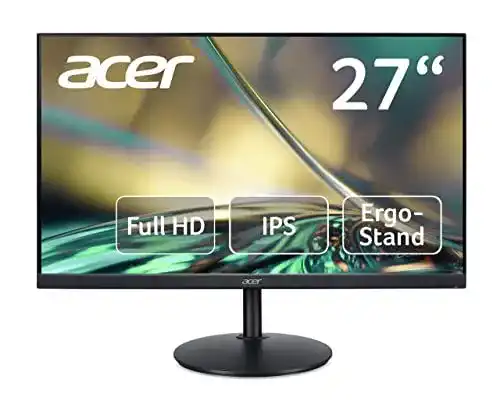 Acer CB272 Monitor 27 Zoll (69 cm) mit Full HD und 75Hz