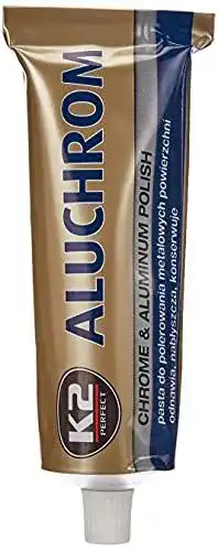 Aluminium-Politur K2 Aluchrom für Felgen und Metalloberflächen