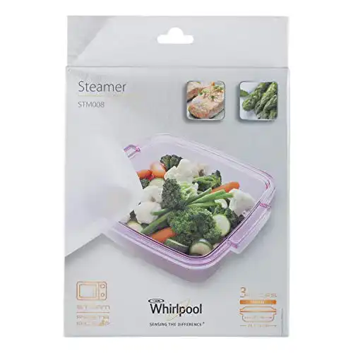 Mikrowellen Dampfgarer Whirlpool STM008 für fettfreies Kochen