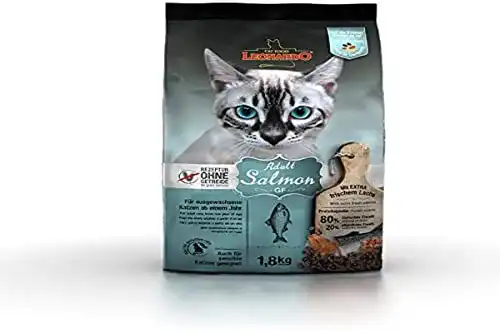 Leonardo Adult GF Salmon Katzenfutter 1,8kg – Getreidefreies Trockenfutter