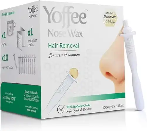 Yoffee Original Nose Wax Kit – Nasenhaarentferner für Männer und Frauen