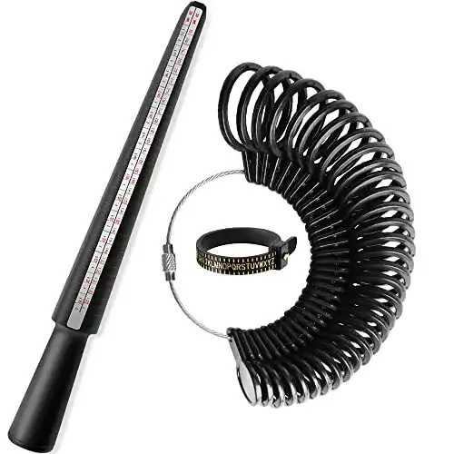 Ringgrößenmesser Hoinya Set für präzises Messen von Ringgrößen