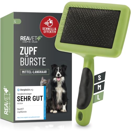Zupfbürste für Hunde und Katzen von Reavet Testurteil 05/24