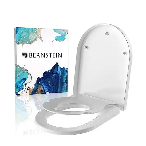Familien-WC-Sitz Bernstein mit integriertem Kindersitz und Absenksystem