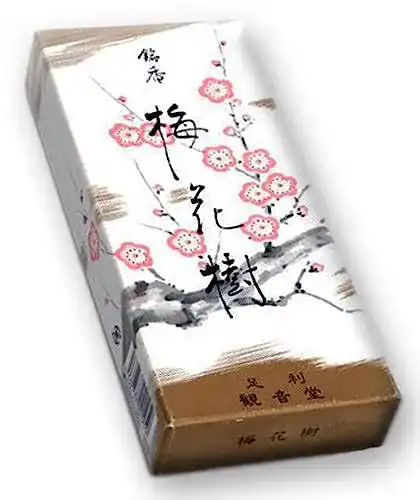 Räucherstäbchen Shoyeido Baika-ju mit Pflaumenblütenduft