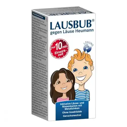 Läuse-Shampoo Heumann Lausbub zur Bekämpfung von Läusen