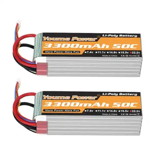 6S LiPo Youme Power 22,2V 3300mAh LiPo Batterie für RC Modelle