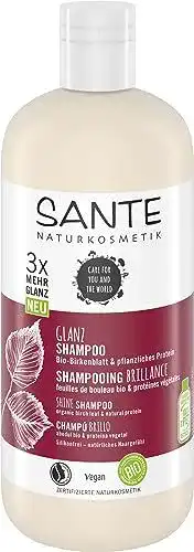 Sante Naturkosmetik Family Glanz Shampoo 500ml – Silikonfrei und Vegan