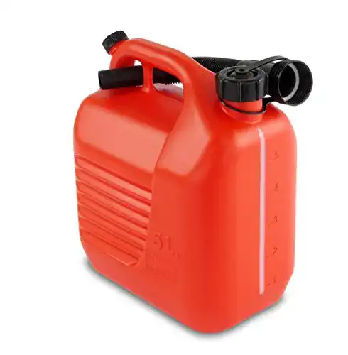 Benzinkanister 5 Liter TAYG 601354 mit Kanüle in Orange