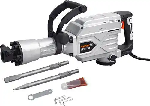 Abbruchhammer Meister MDH1700-1 mit 1700 W und SDS-Hex Aufnahme