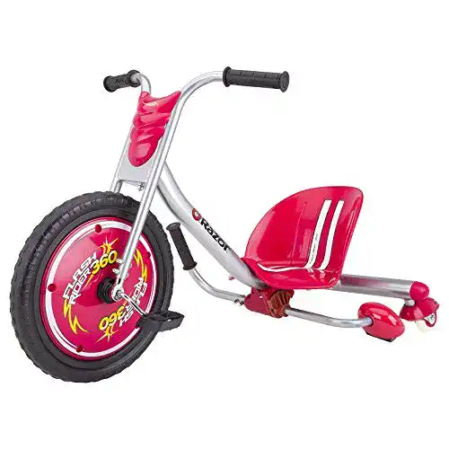 Drift-Trike Razor Uni Dreirad Flashrider 360 in Rot, Einheitsgröße