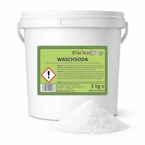 Waschsoda Diacleanshop 5kg Pulver – calciniertes Soda