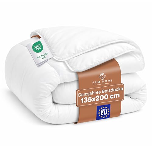 Bettdecke FAM Home 135×200 cm aus Mikrofaser für Allergiker