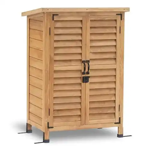 Gartenschrank MCombo Geräteschuppen mit Flachdach und Stauraum