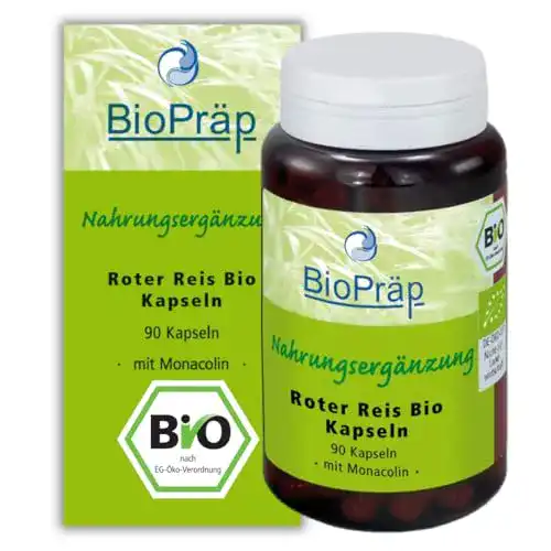 Rote Reis Kapseln BioPräp – Biologische Präparate mit Monacolin