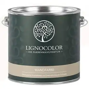 Lignocolor Wandfarbe Beige für Innenräume und Decken in 2,5 L
