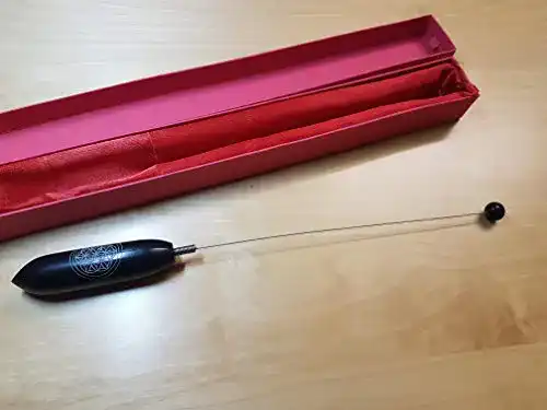 Tensor Berk aus schwarzem Speckstein mit Lebensblume