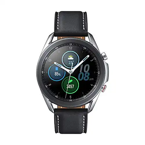 Samsung Galaxy Watch3 Smartwatch, 41mm, Silber, SM-R850
