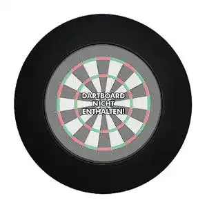 Dart-Catchring Mcdart Dartboard Surround Wandschutz Schwarz 11,5 cm