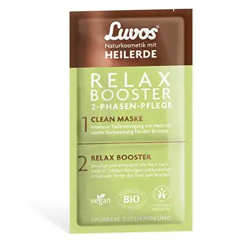 Luvos-Heilerde Wellness Beauty Relax-Booster Clean-Maske 2×7,5 ml