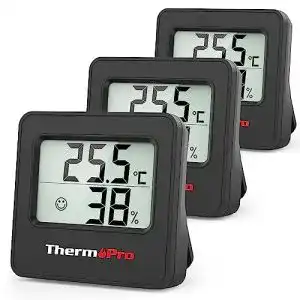 ThermoPro TP157 Mini Hygrometer Innen 3er Set
