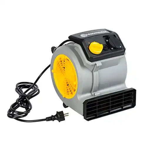 Radialventilator Vacmaster AM1202 Air Mover mit 124 Watt Leistung