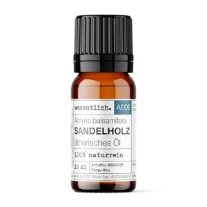 Sandelholzöl von Wesentlich – Reines ätherisches Öl (10ml)