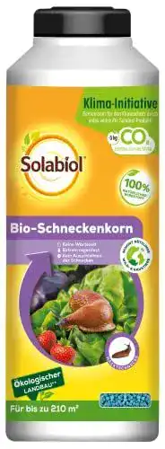 Schneckenkorn Solabiol Bio gegen Nacktschnecken im Vergleich