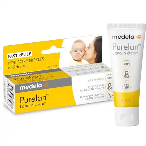Medela Purelan Brustwarzensalbe 37 g – Lanolincreme für Hautpflege