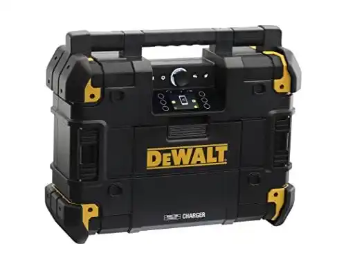 Dewalt Akku-Radio mit DAB+ und AM/FM für Baustellen