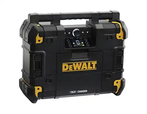 Dewalt Akku-Radio mit DAB+ und AM/FM für Baustellen