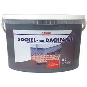 Sockel- und Dachfarbe matt Wilckens, 5 l, Anthrazit