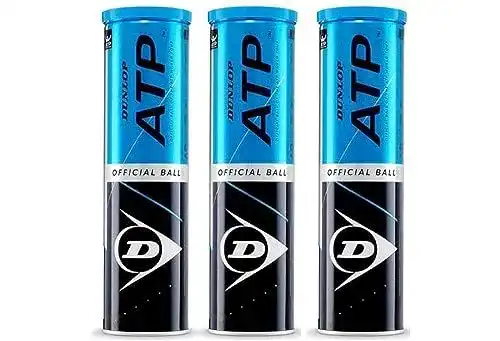 Dunlop Tennisbälle ATP – Offizielle 12er Packung für Training und Matches