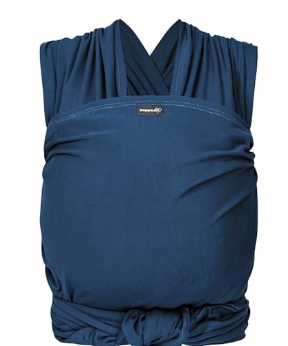 Babytragetuch Hoppediz elastisches Tragetuch für Neugeborene