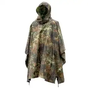 Mil-Tec Regenponcho Unisex aus reißfestem Ripstop-Material