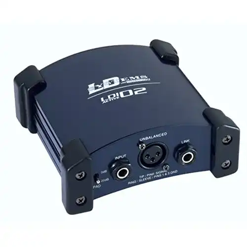 Di-Box LD Systems LDI 02 Aktive DI Box in Blau