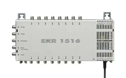 Multischalter 5×16 Kathrein EXR 1516 für Satelliten-ZF-Verteilung