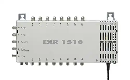 Multischalter 5×16 Kathrein EXR 1516 für Satelliten-ZF-Verteilung