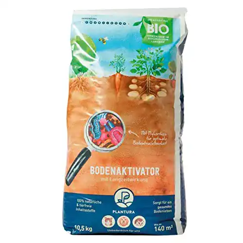 Bodenaktivator Plantura Bio mit Mykorrhiza-Pilzen für Garten