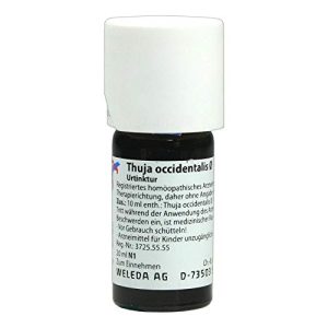 Thuja-Urtinktur von Weleda – Thuja Occidentalis 20 ml