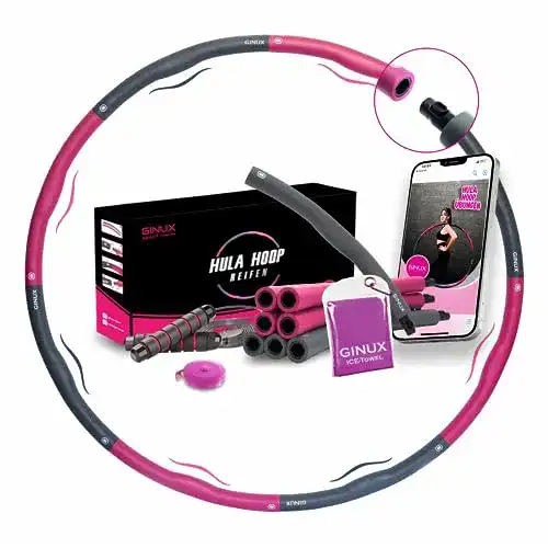 Hula-Hoop-Reifen für Erwachsene und Kinder von GINUX