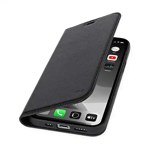 Wiiuka Lederhülle für iPhone 12 und 12 Pro