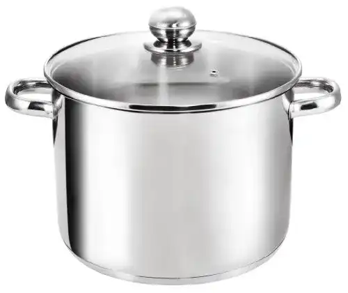 Kochtopf 10 Liter Induktion Grandis, Ø 26 cm, Höhe 19 cm aus Edelstahl
