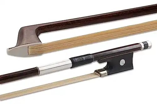 Gewa Pure Violinbogen 4/4 mit Naturhaar und runder Stange